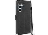 Mayaxess, Custodia A Portafoglio Samsung Galaxy A55 Funzione Stand Con Cinturino, Nero