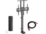 Supporto Tv Regolabile Elettricamente In Altezza, Tuya, 37''-80'', Vesa 600X400, Max 60Kg, MC-866T