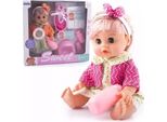 Baby Doll Con Capelli, Accessori Per Parlare E Fare Pipì