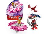 Lego Ninjago Sora's Dragon Spinjitzu Spinner - Giocattolo Ninja D'azione Con 2 Minifigure - Piccolo Playset Per Bambini - Idea Regalo Per Ragazzi E Ragazze Dai 6 Anni In Su 71824