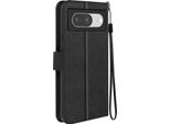 Mayaxess, Custodia A Portafoglio Per Google Pixel 8 Funzione Stand Con Cinturino, Nero