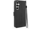 Mayaxess, Custodia A Portafoglio Per Samsung Galaxy A35 5G Funzione Stand Con Cinturino, Nero
