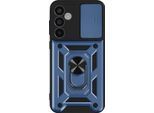 Mayaxess, Custodia Protettiva Per Samsung Galaxy A54 5G Anello Porta Fotocamera, Blu Scuro
