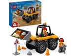Lego City Wheel Loader - Escavatore Giocattolo Per Bambini, Bambine E Ragazzi Dai 4 Anni In Su - Veicolo Giocattolo - Idee Regalo Montessori Per La Scuola Dell'infanzia - Set Con 2 Minifigure Di Operai Edili 60450