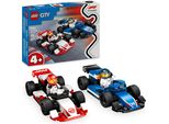 Lego City F1 Williams Racing E Haas F1 - Giocattolo Di Formula 1 Con Auto Costruibili E 2 Minifigure Di Piloti - Piccole Idee Regalo Per Bambini E Bambine Dai 4 Anni In Su 60464