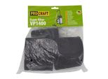 Filtro In Schiuma Per Aspirapolvere Industriale Procraft VP1400