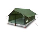 Vidaxl Tenda Da Campeggio 2 Persone Verde Oliva Impermeabile