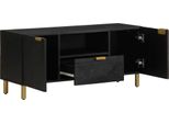 Mobile Tv Vidaxl Nero 105X33X46 Cm Materiale In Legno