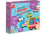 Claudio Reig Puzzle Sonori Soft Vehicles Blocks Gioco Da Tavolo Multicolore Multicolore Taglia Unica
