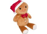 Peluche Natalizio A Forma Di Casa Di Pan Di Zenzero, 60 Cm