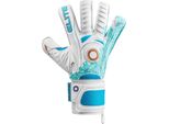 Guanti Da Portiere Elite Sport Orca - Bianco / Azzurro | Taglia: 10