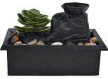 Fontana Ornamentale, Fontana Da Tavolo, Fontana D'acqua Da Tavolo, Fontana D'acqua Usb Ornamento, Fontana D'acqua Succulenta, Home Decor