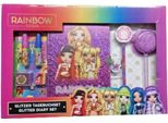 Diario Segreto Glitterato Rainbow Surprise - Colla Glitterata - Diario Con Lucchetto - Adesivi