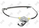 Abakus 130-042-003 - Oe 7700838592 Regolatore Del Finestrino, Anteriore Sinistro Per Scenic I, Megane Scenic
