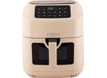 Tognana Porcellane D2DFA06IRCH Friggitrice Singolo 9,2 L Indipendente 2150 W Friggitrice Ad Aria Calda Beige, Nero