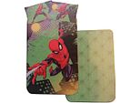 Spiderman Kleinkind Bettbezug GrüN - 100 X 135 Cm - Baumwolle
