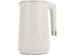 Bollitore Elettrico A Doppia Parete Berlinger Haus, 1,7 L, Acciaio Inox, Protezione Antiebollizione, Base Girevole A 360, Riscaldamento Rapido, Colore Crema Opaco