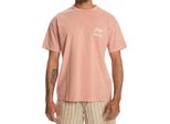 Maglietta Quiksilver Lifes Quik A Maniche Corte Arancione L Uomo Arancione L
