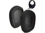 Tradebit 2X Cuscinetti Di Ricambio Per Le Cuffie Logitech G733 G335 G535 Nero