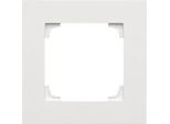 Telaio Singolo, Bianco Opaco, Simon 55 TR1/111 Contatto-Simon