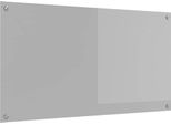 Vidaxl Alzatina Per Cucina Grigio Chiaro 110 X 60 Cm Vetro Temperato