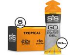 Sis Go Box Con Gel Energetico Tropicale 60Ml 6 Unità Multicolore Taglia Unica