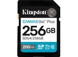 Kingston Technology 256GB Sdxc Canvas Go Plus Gen4 200Mb/S C10 UHS-I U3 V30