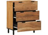 Vidaxl Credenza 60X33X75 Cm In Legno Massiccio Di Acacia