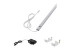 Luce Led Sottopensile 120 Cm Bianco Neutro 4000K Con Rilevatore Di Movimento Luce Da Cucina 11129