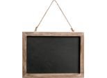Lavagna Vintage In Legno Nero 40X30 Cm Decorazione In Stile Rustico