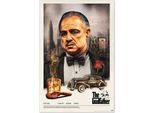 Erik Editores Il Padrino 1 Poster Dorato Taglia Unica