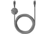 Cavo Native Union Night - USB-C - Lightning, 3 M (Zebra)