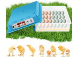 Incubatrice Hengda Completamente Automatica, Incubatrice Per 64 Uova Con Display, Regolazione Della Temperatura, Incubatrice Per Uova Di Gallina, Oca, Anatra, Piccione, Quaglia