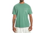 Quiksilver Blanknat Dye T-Shirt Manica Corta Verde M Uomo Verde M