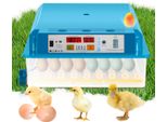 Clanmacy Incubatrice Completamente Automatica, Incubatrice 64 Uova Con Display, Incubatrice Di Uova Con Controllo Della Temperatura Per Galline, Oche, Anatre, Piccioni E Quaglie
