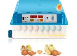 Aopunly Incubatrice Completamente Automatica, Incubatrice 64 Uova Con Display, Incubatrice Di Uova Con Controllo Della Temperatura Per Galline, Oche, Anatre, Piccioni E Quaglie