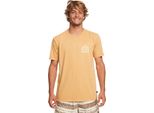 Quiksilver Earthy Type Ss T-Shirt Manica Corta Giallo M Uomo Giallo M
