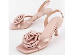 Sandalo Montevita Con Tacco Firenze Rosa