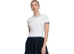 Wilson Team Seamless T-Shirt A Maniche Corte Bianco L Donna Bianco L
