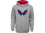 Outerstuff Nhl Prime Washington Capitals Junior Felpa Con Cappuccio Grigio Xl Ragazzi,Ragazze Grigio Xl