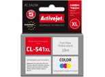 Activejet AC-541NX Inchiostro Per Stampante Canon (Sostituto Di Canon CL-541XL) Supremo, 18 Ml, Blu, Giallo, Rosso