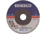Disco Da Taglio D125X0,8 Mm A Gomito Inox Foro 22,23 Mm