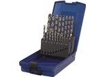 Set Di Punte Elicoidali Din 338 Tipo N Z3 Ø Nominale 1-10X0,5 Mm Hss-Co5 19 Pezzi Cassetta In Plastica