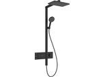 Hansgrohe Raindance Alive Q SystèMe De Douche 210/340 2Jet Ecosmart Avec Showerselect Comfort, 24591670, 24591670