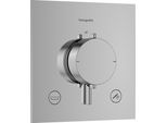 Hansgrohe Ecostat Comfort E Thermostat Encastré Pour 2 Consommateurs Avec Combinaison De SéCurité IntéGréE, 33716000, 33716000