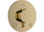 Hansgrohe Ecostat Comfort S Thermostat Encastré Pour 2 Consommateurs Avec Combinaison De SéCurité IntéGréE, 33718990, 33718990
