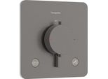 Hansgrohe Ecostat Comfort Q Thermostat Encastré Pour 2 Consommateurs Avec Combinaison De SéCurité IntéGréE, 33717340, 33717340