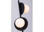 Rabalux 72224 Lampade A Sospensione Jules G9 3X Max 5 Metallo Vetro Nero