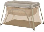 Lionelo Lettino Da Viaggio Alice 3 In1 Da 0 A 15 Kg, 2 Livelli Di Altezza, Entrata Laterale, Pieghevole Beige Olive