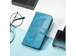 Per Niente Phone 3A Pro Portafoglio In Custodia Per Cellulare Butterfly Design Case Blu